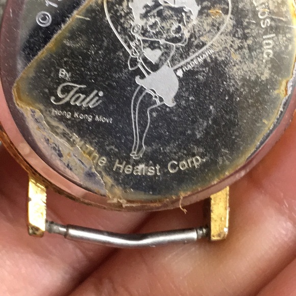?SUPER RARE DESIGN 1989 Betty boob Vtg watch main image 10